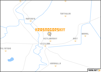 map of Krasnogorskiy