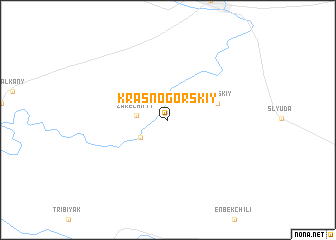 map of Krasnogorskiy