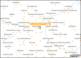 map of Krasnogor\