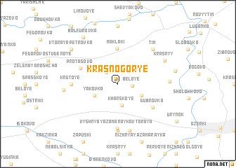 map of Krasnogor\