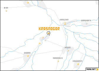 map of Krasnogor