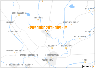 map of Krasnokorotkovskiy