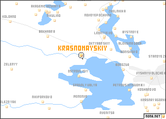 map of Krasnomayskiy