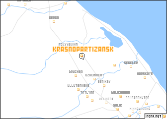 map of Krasnopartizansk