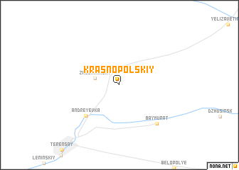 map of Krasnopol\