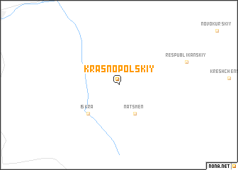 map of Krasnopol\