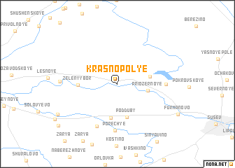 map of Krasnopol\