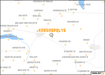 map of Krasnopol\