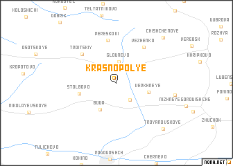 map of Krasnopol\