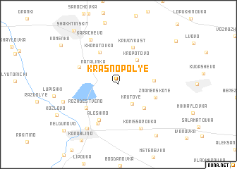 map of Krasnopol\