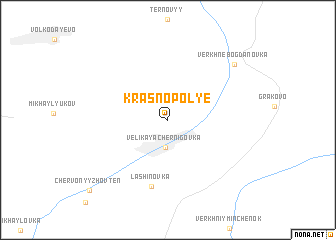map of Krasnopolʼye