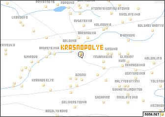 map of Krasnopol\