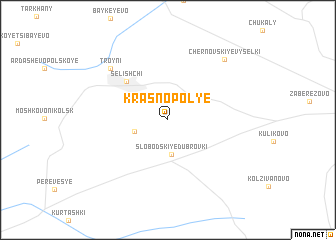 map of Krasnopol\