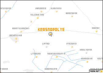 map of Krasnopol\