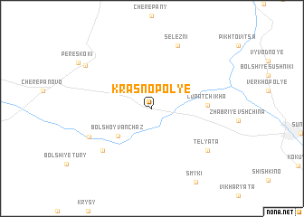 map of Krasnopol\