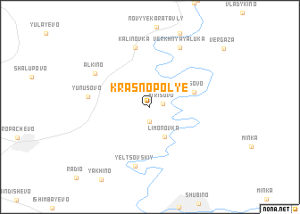 map of Krasnopol\