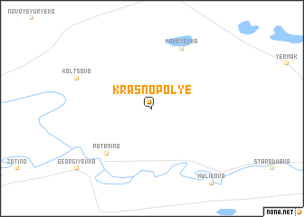 map of Krasnopol\