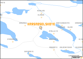 map of Krasnosel\