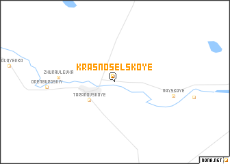 map of Krasnosel\