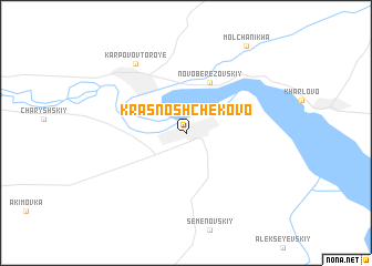 map of Krasnoshchëkovo