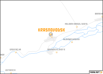 map of Krasnovodsk