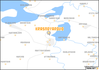 map of Krasno-Yarovo