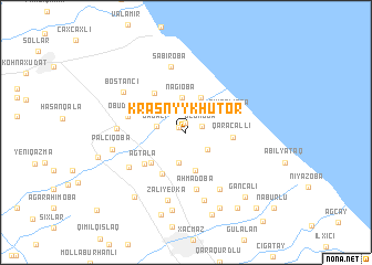 map of Krasnyy Khutor