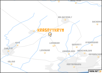 map of Krasnyy Krym