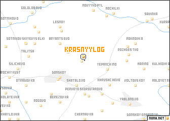 map of Krasnyy Log