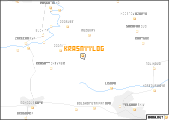 map of Krasnyy Log