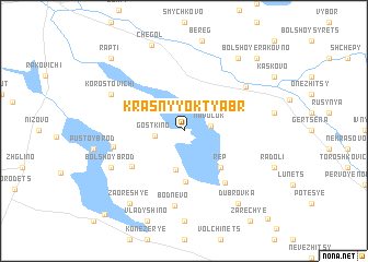 map of Krasnyy Oktyabr\