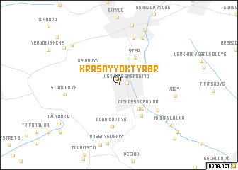 map of Krasnyy Oktyabr\