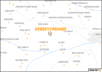 map of Krasnyy Pakhar\