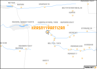 map of (( Krasnyy Partizan ))