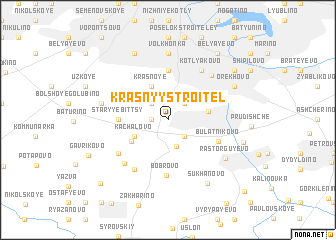 map of Krasnyy Stroitel\