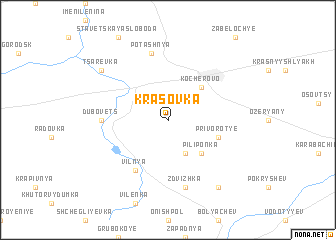 map of Krasovka
