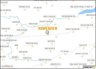 map of Krasovka