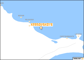 map of Krasovskoye