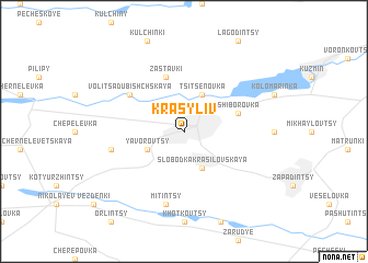 map of Krasyliv