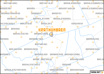 map of Krathum Baen