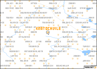 map of Kratochvíle