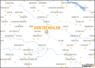 map of Kratochvilka
