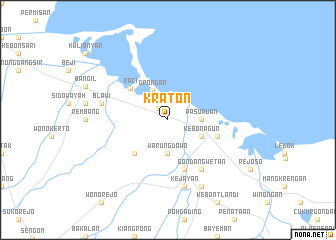 map of Kraton