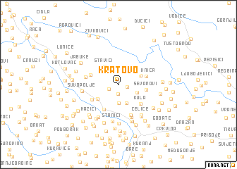 map of Kratovo