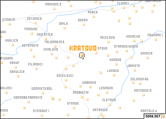 map of Kratovo