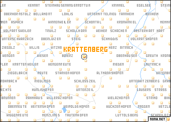 map of Krattenberg