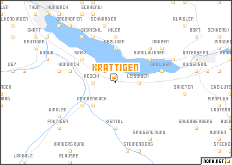 map of Krattigen
