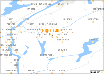 map of Krattorp