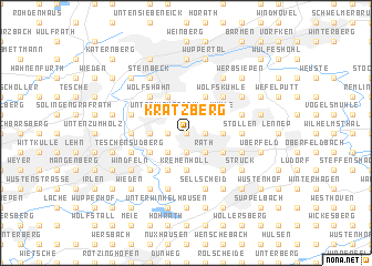 map of Kratzberg