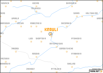 map of Krauli